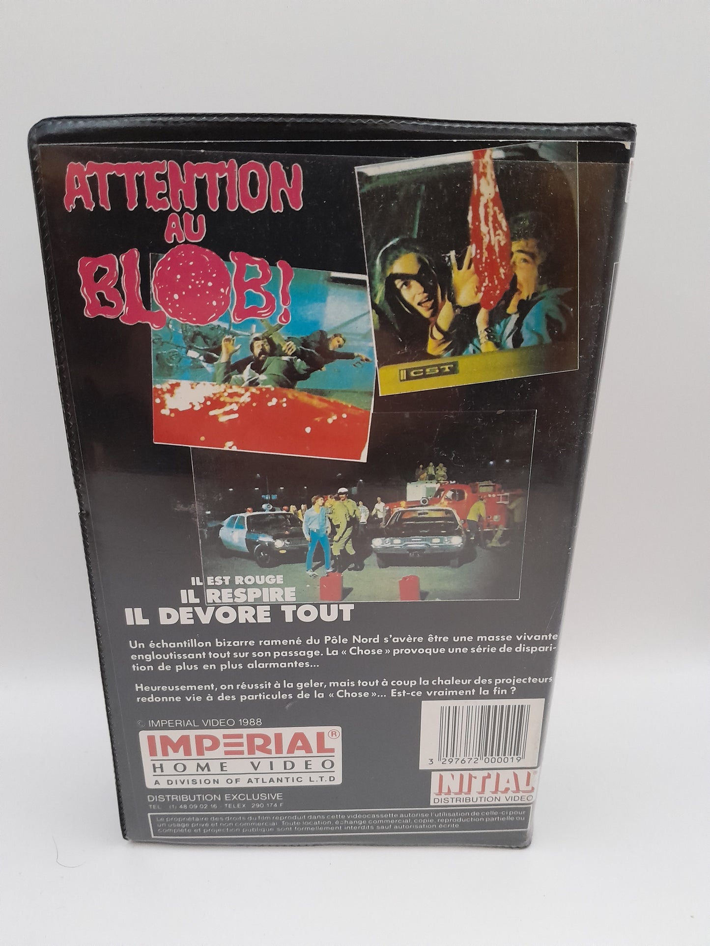 VHS : "Attention au Blob!" 1988