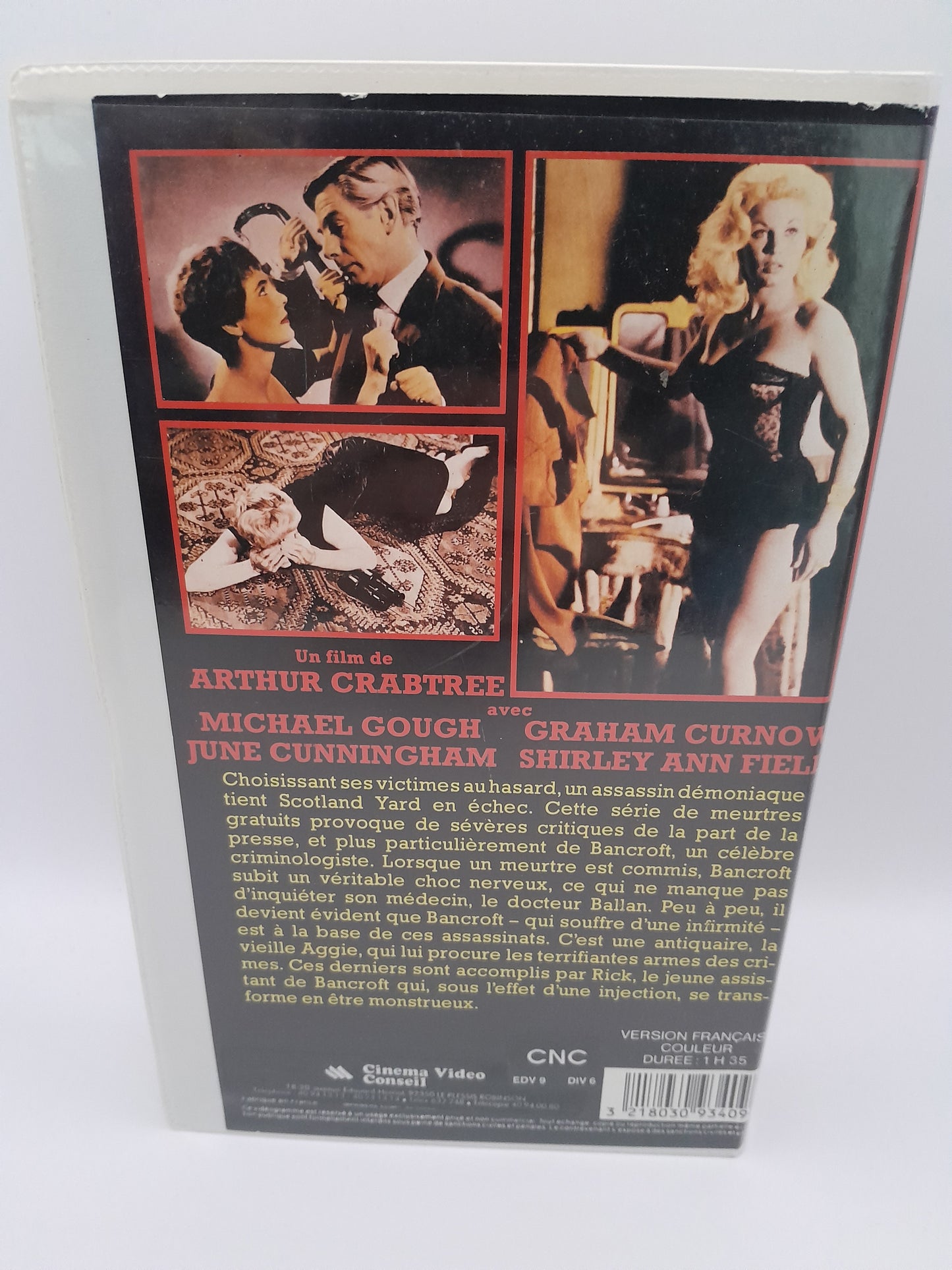 VHS : "Le Crime au Musée des Horreurs"