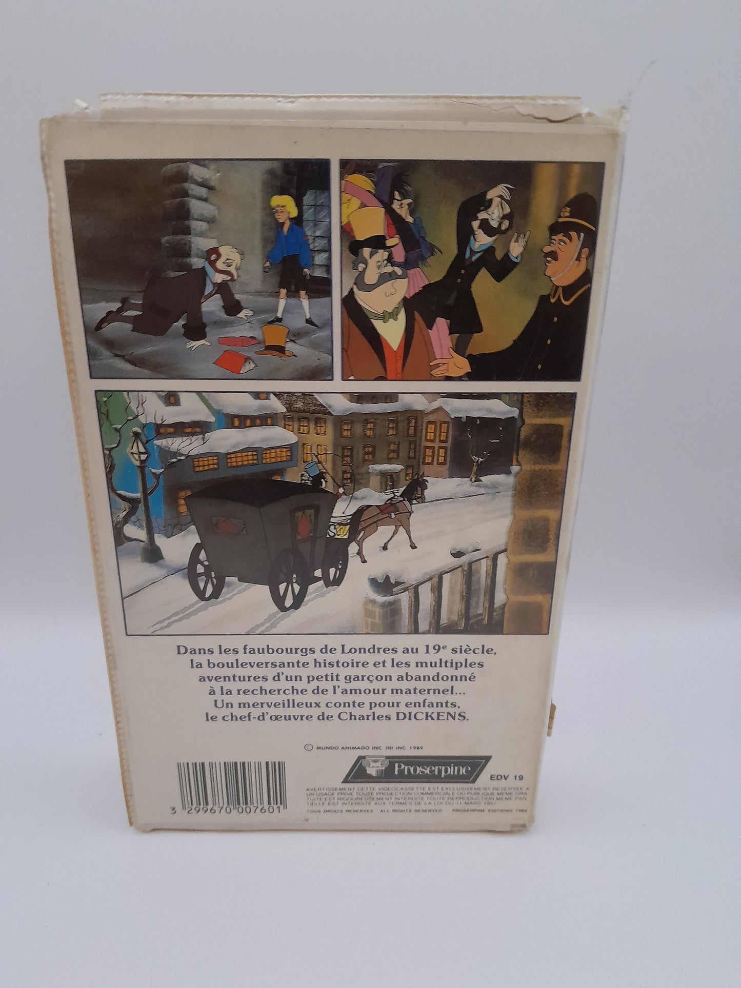 VHS : Les Aventures d'Oliver Twist