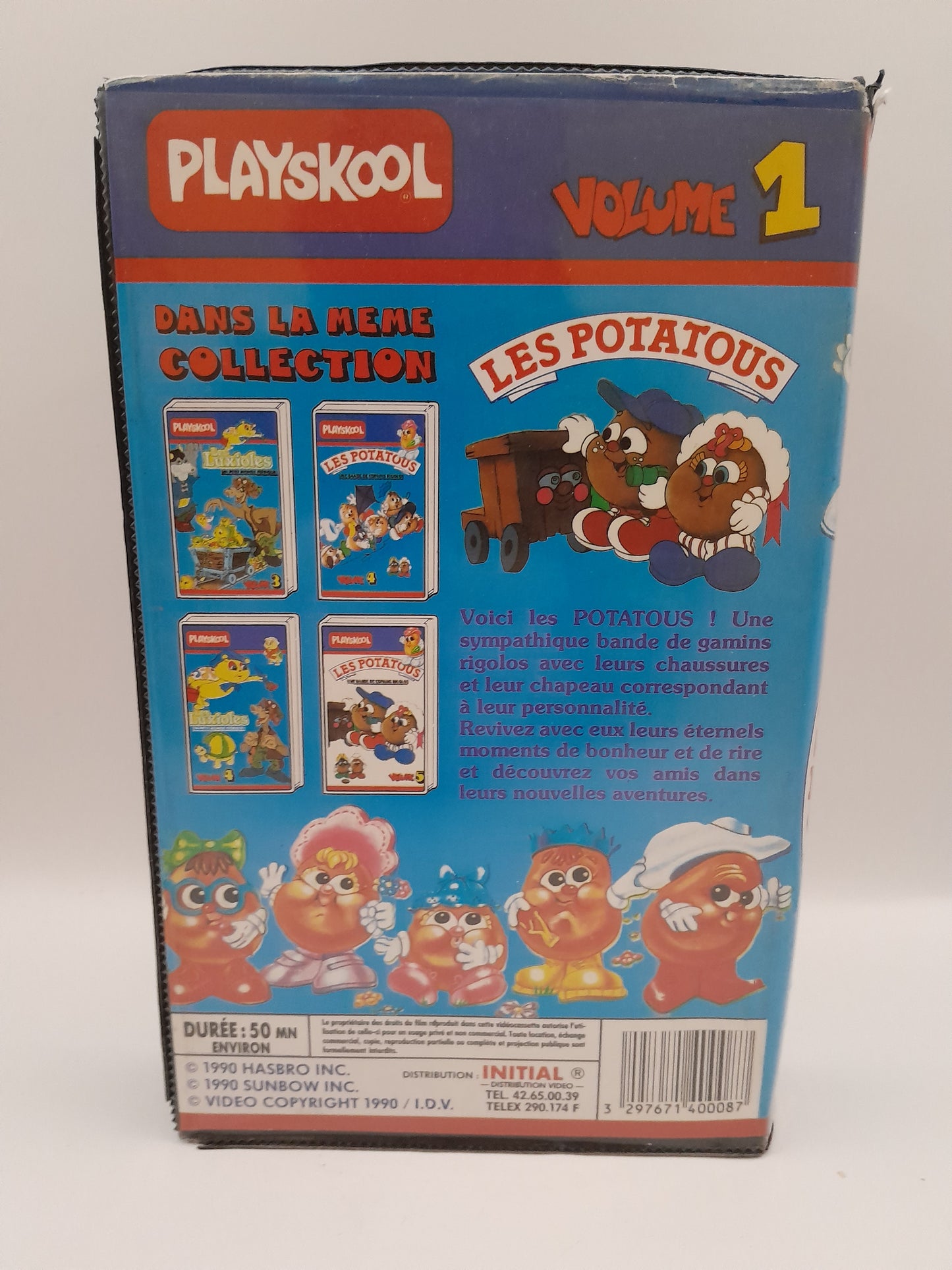 VHS : Les Potatous - La Bande de Copains Rigolos, Le Concours - Volume 1
