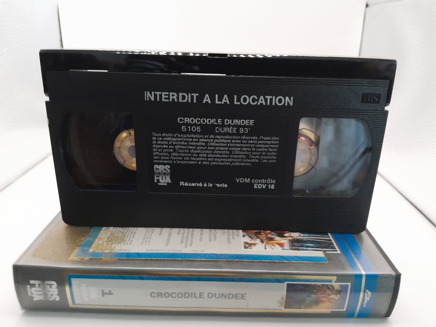 VHS Crocodile Dundee en Version Française