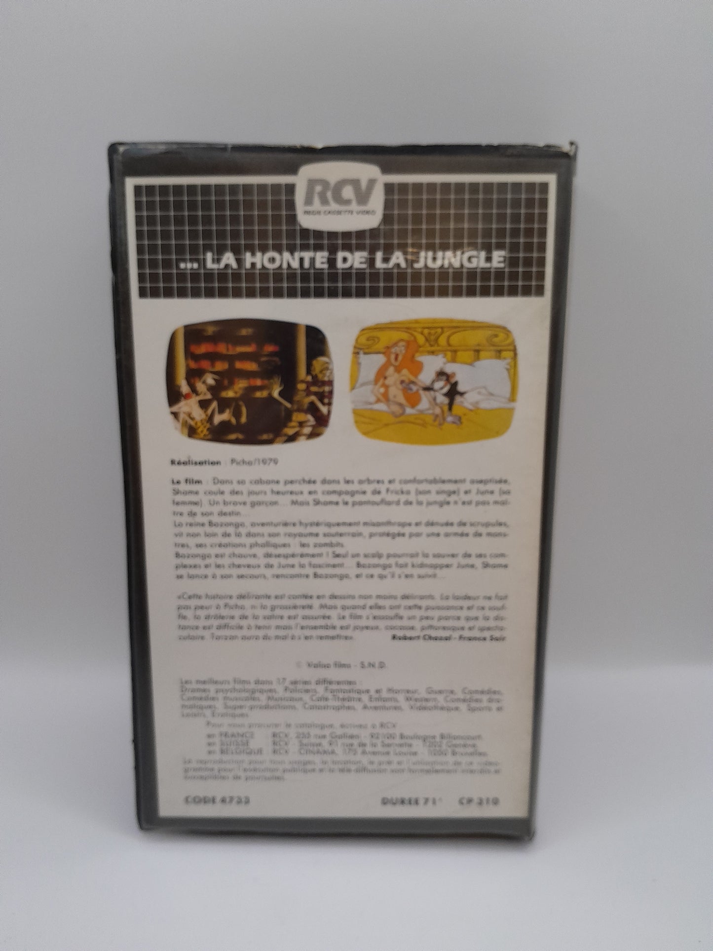 VHS - La Honte de la Jungle