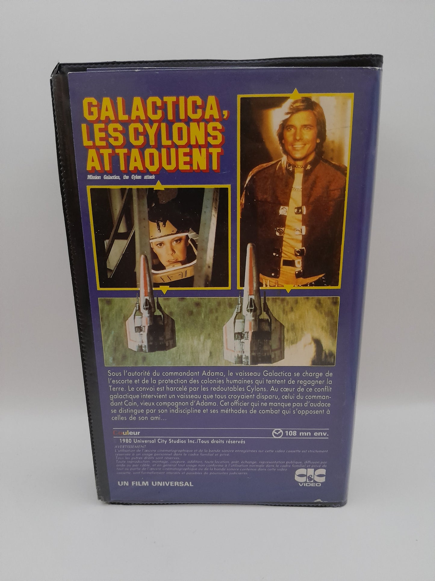 VHS : Galactica - Les Cyclons Attaquent (1980)