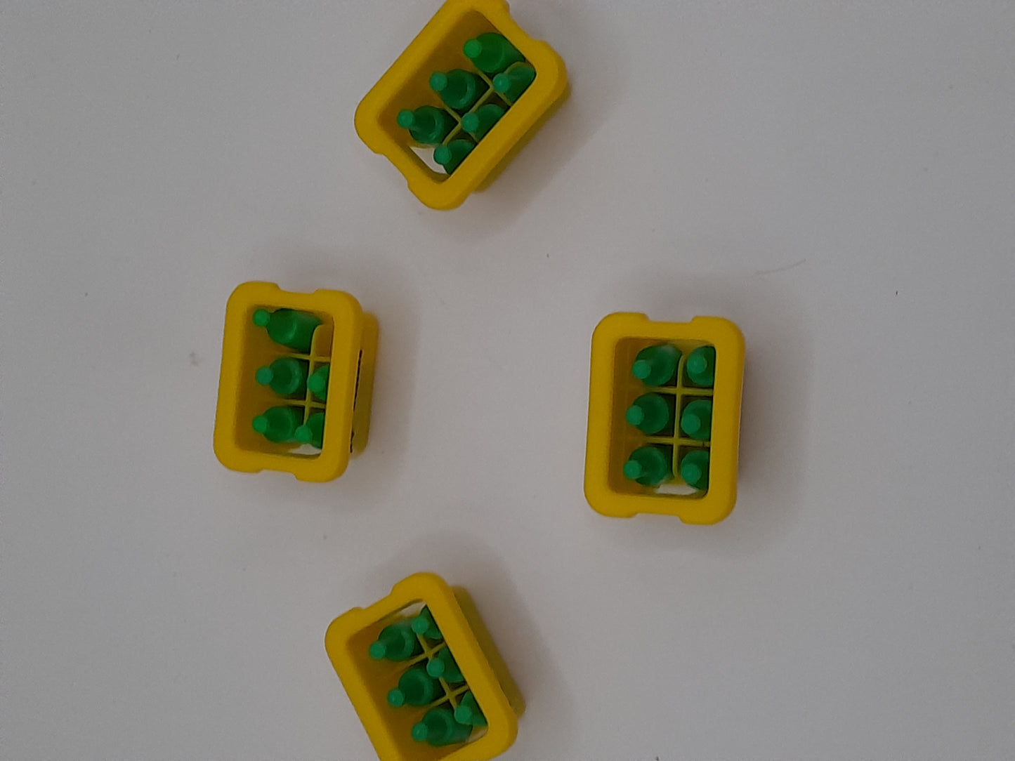 Série Playmobil Chantier 4 casiers de bière