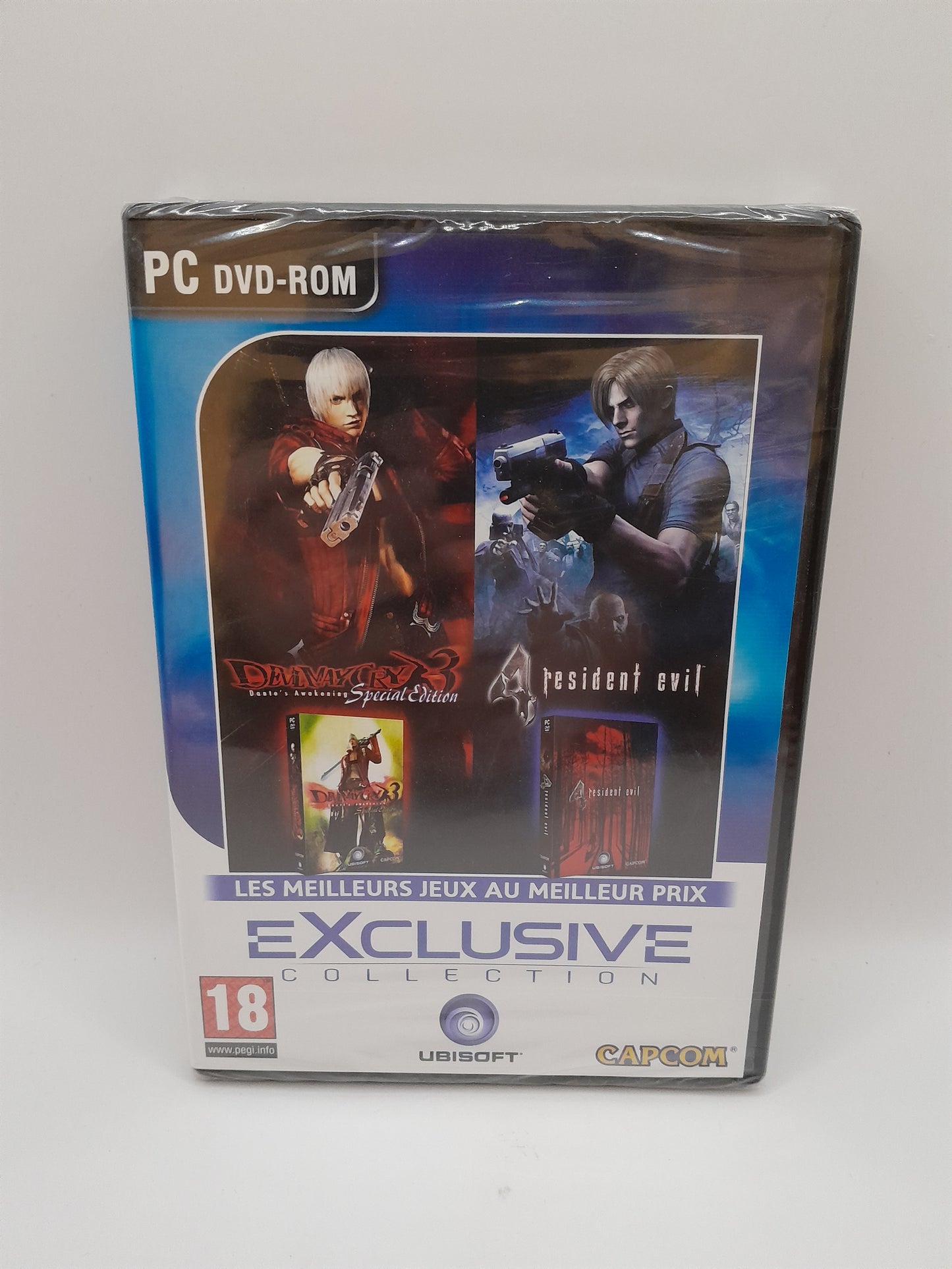 Jeu PC : Devil May Cry 3 et Resident Evil 4 neuf/blister