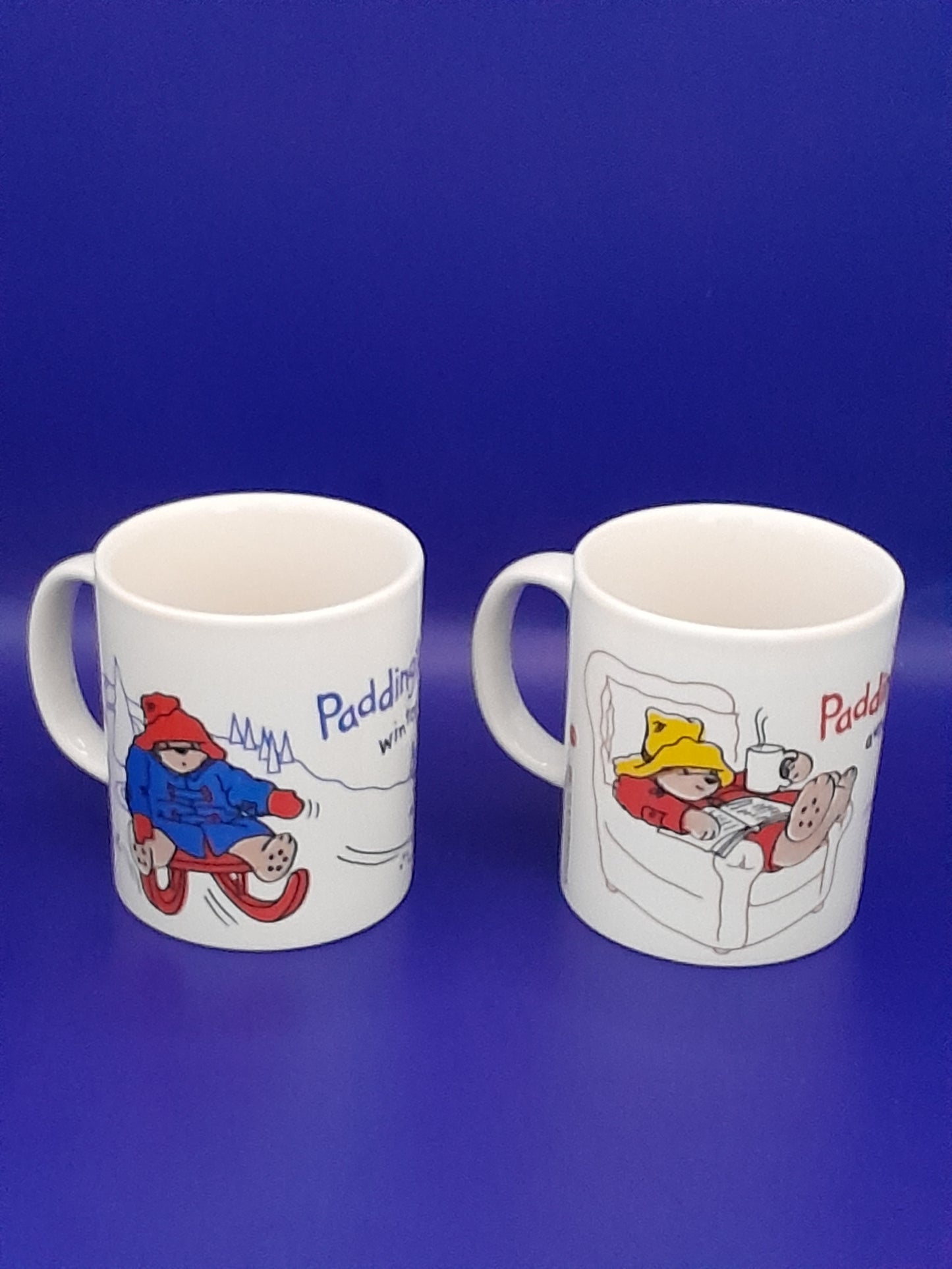 2 Tasses Paddington l'Ours 1995