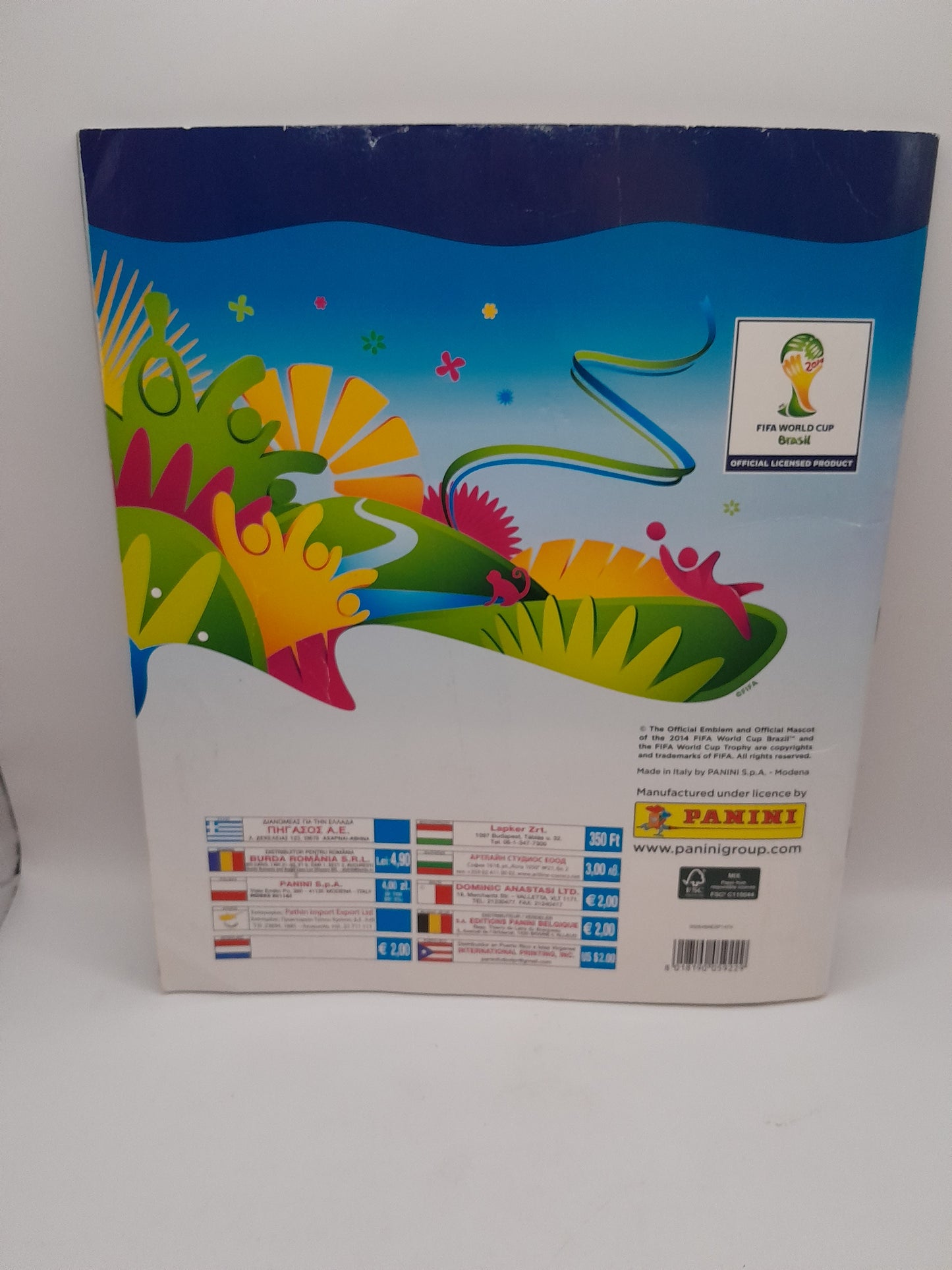 Album Panini FIFA World Cup Brésil 2014 à completer