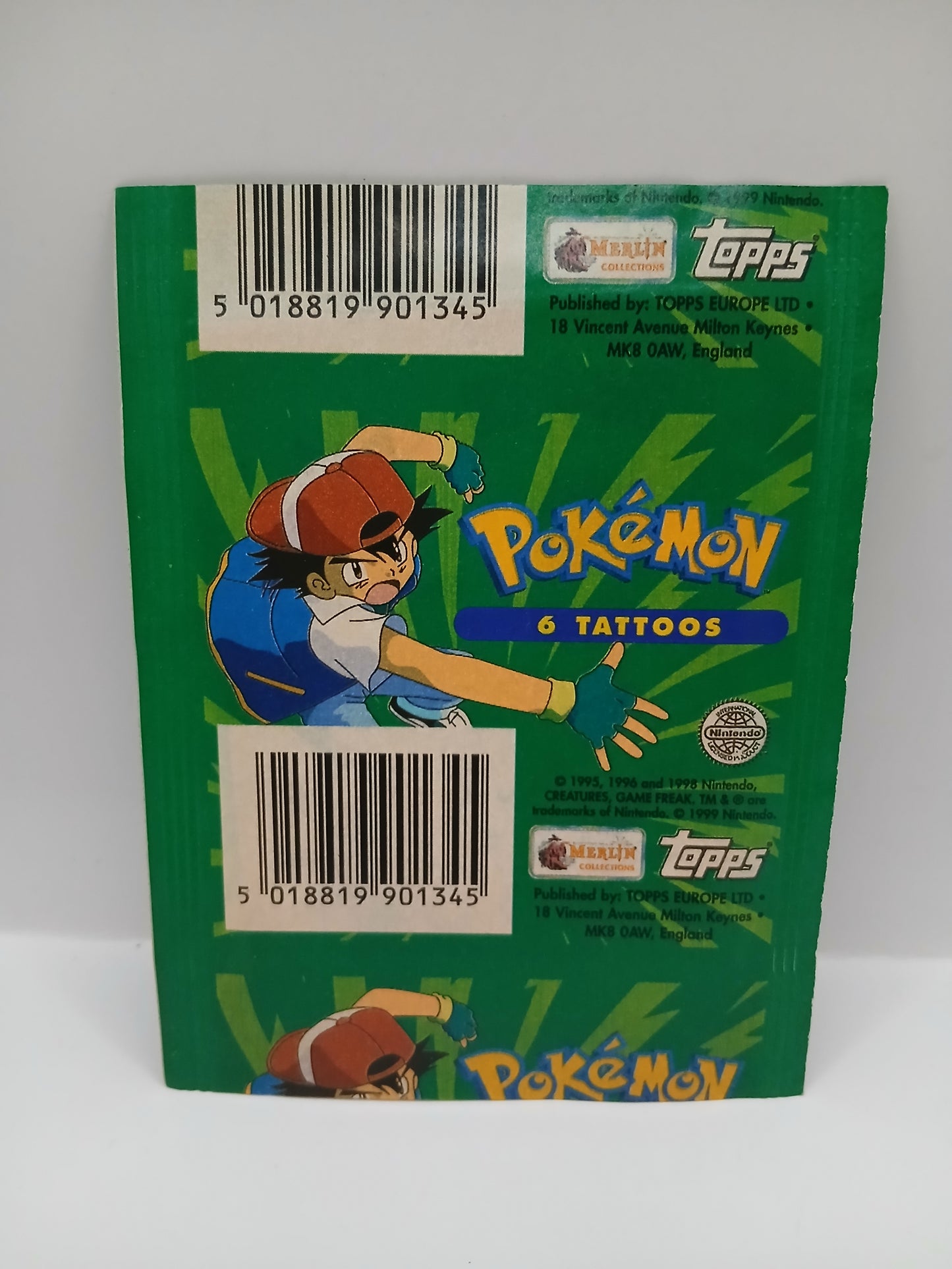 Pochette POkemon Tattoos Merlin Neuf