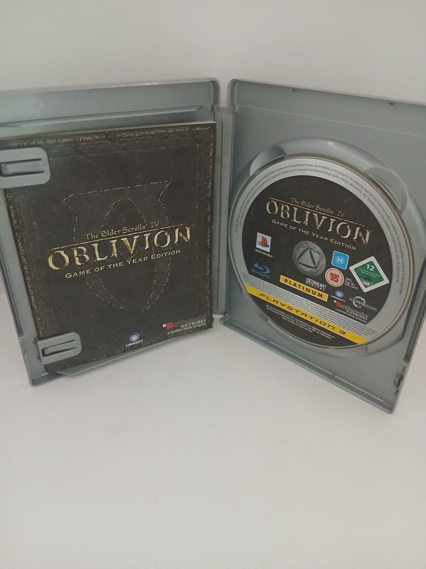 Jeu Ps3 Platinum Oblivion complet tbe vf