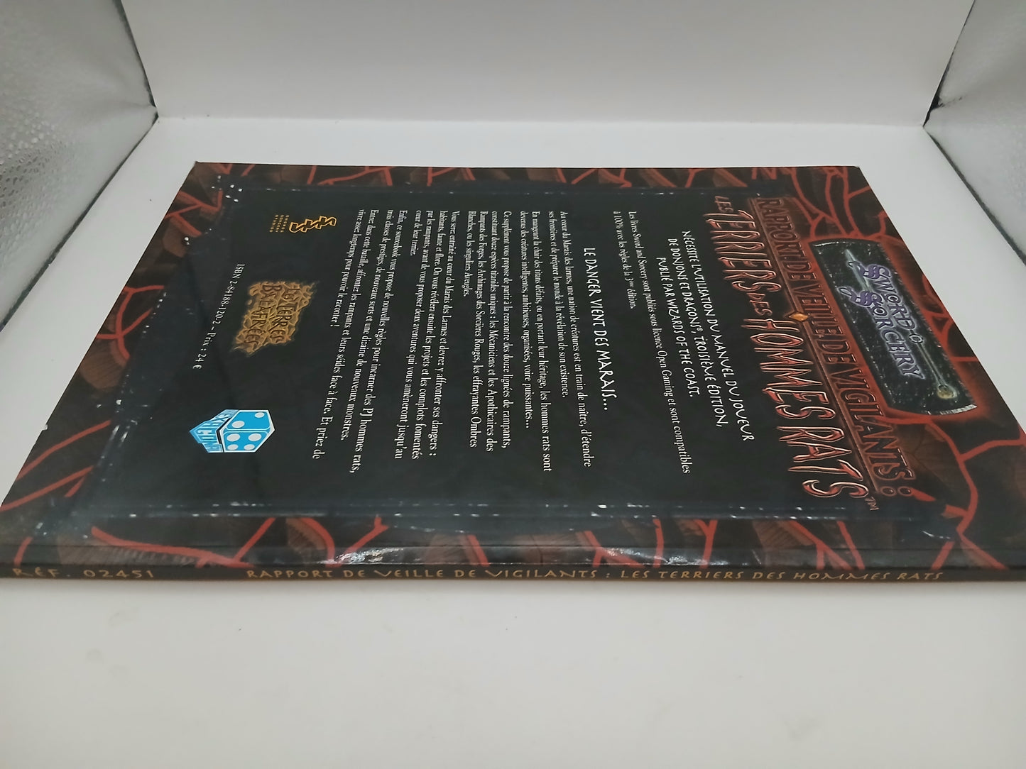 Livre Les Terres Balafrées - Les Terriers des Hommes Rats (jdr Sword & Sorcery en VF