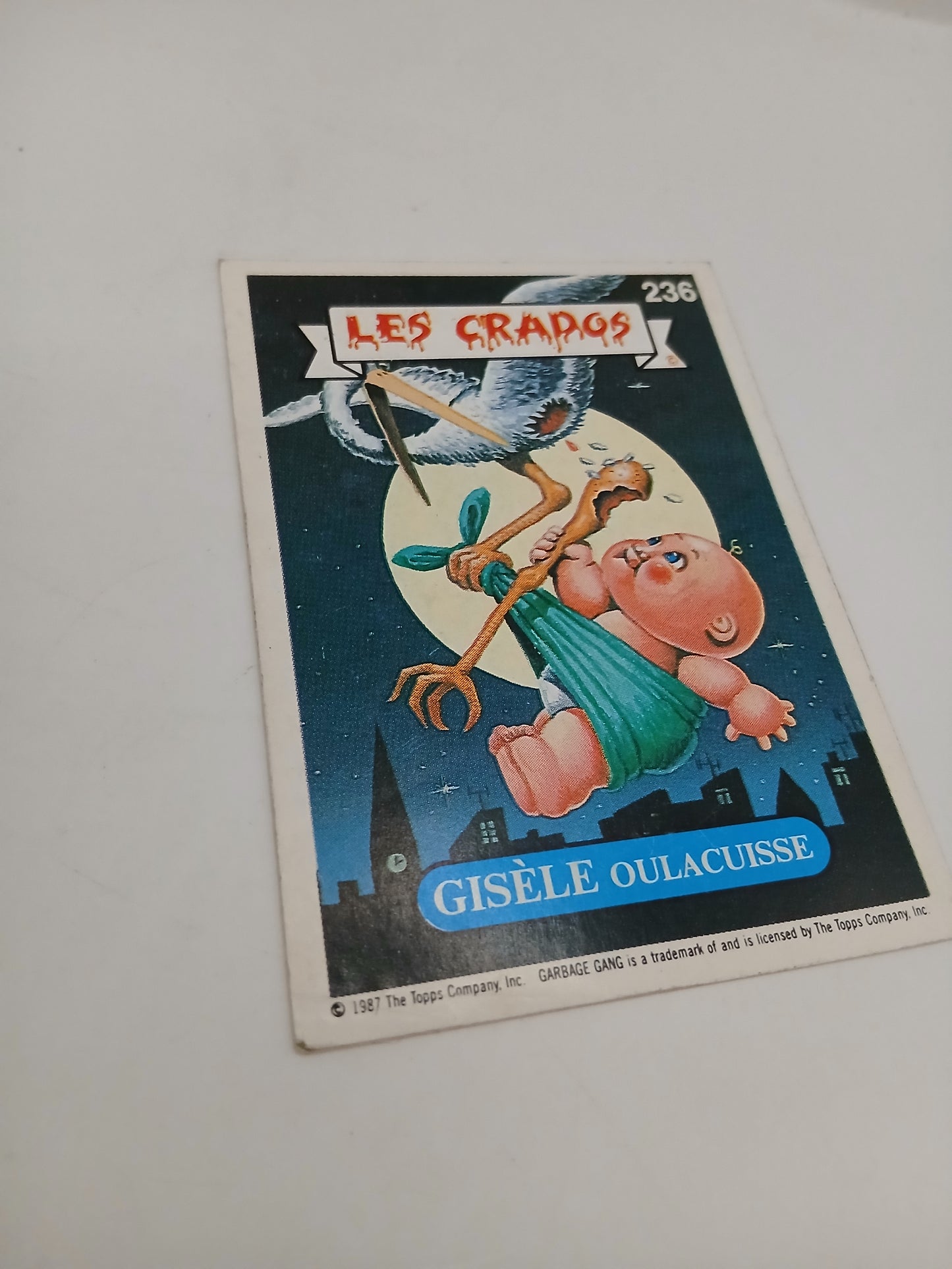 Sticker Les Crados Gisèle Oulacuisse n°236