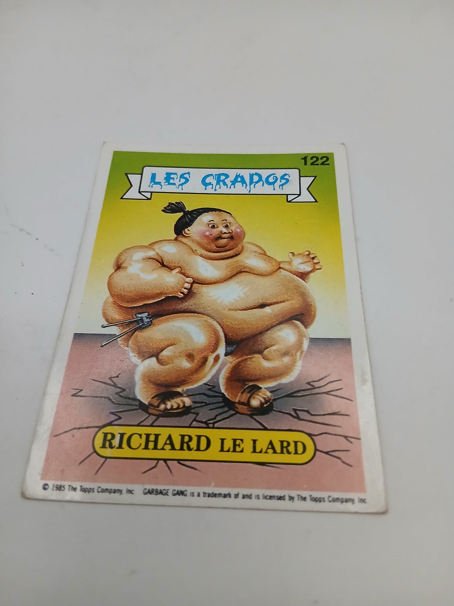 Sticker Les Crados Richard Le Lard n°122