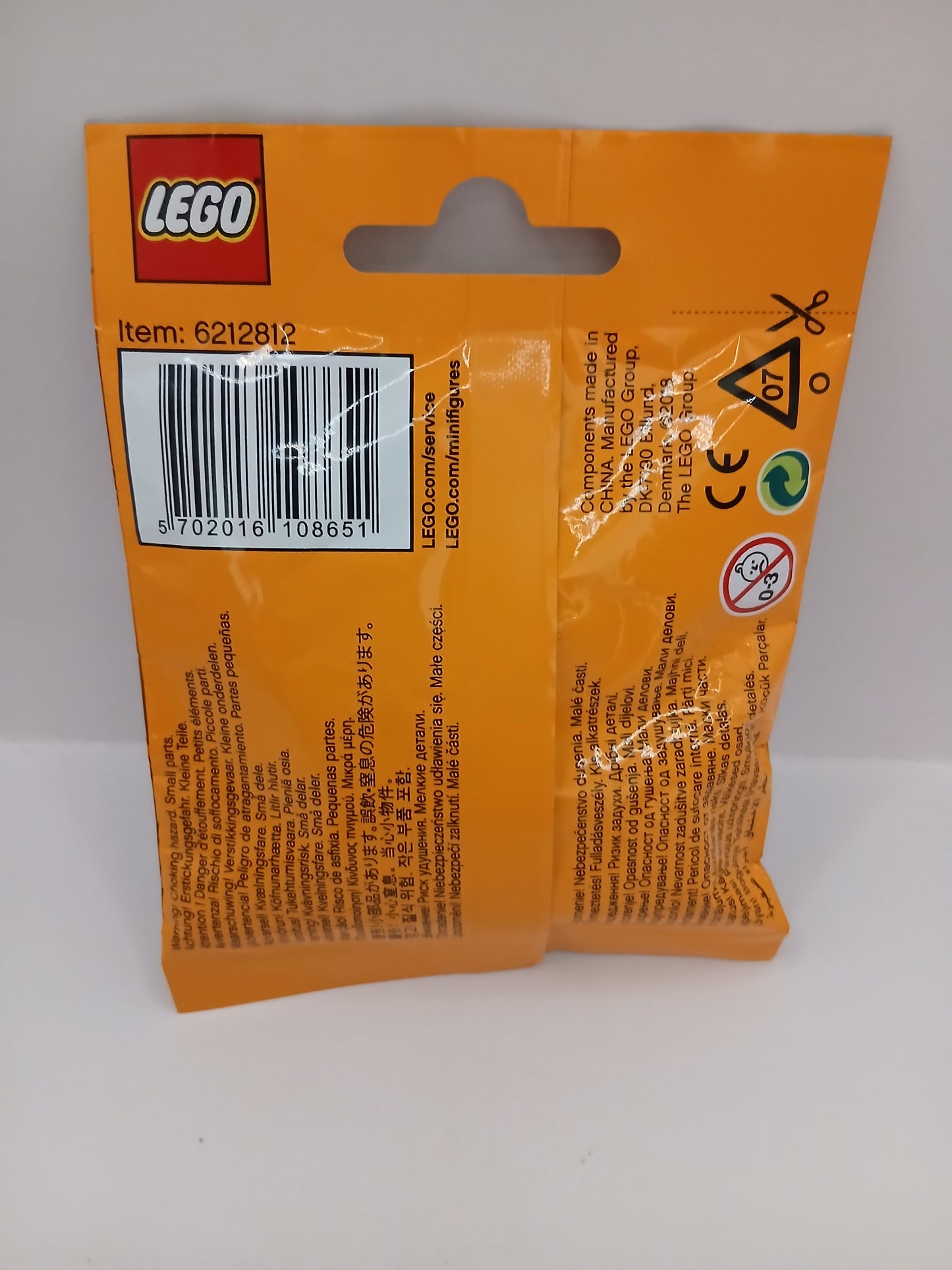 Pochette Neuf Lego Minifigures séries 18 40 ème anniversaire