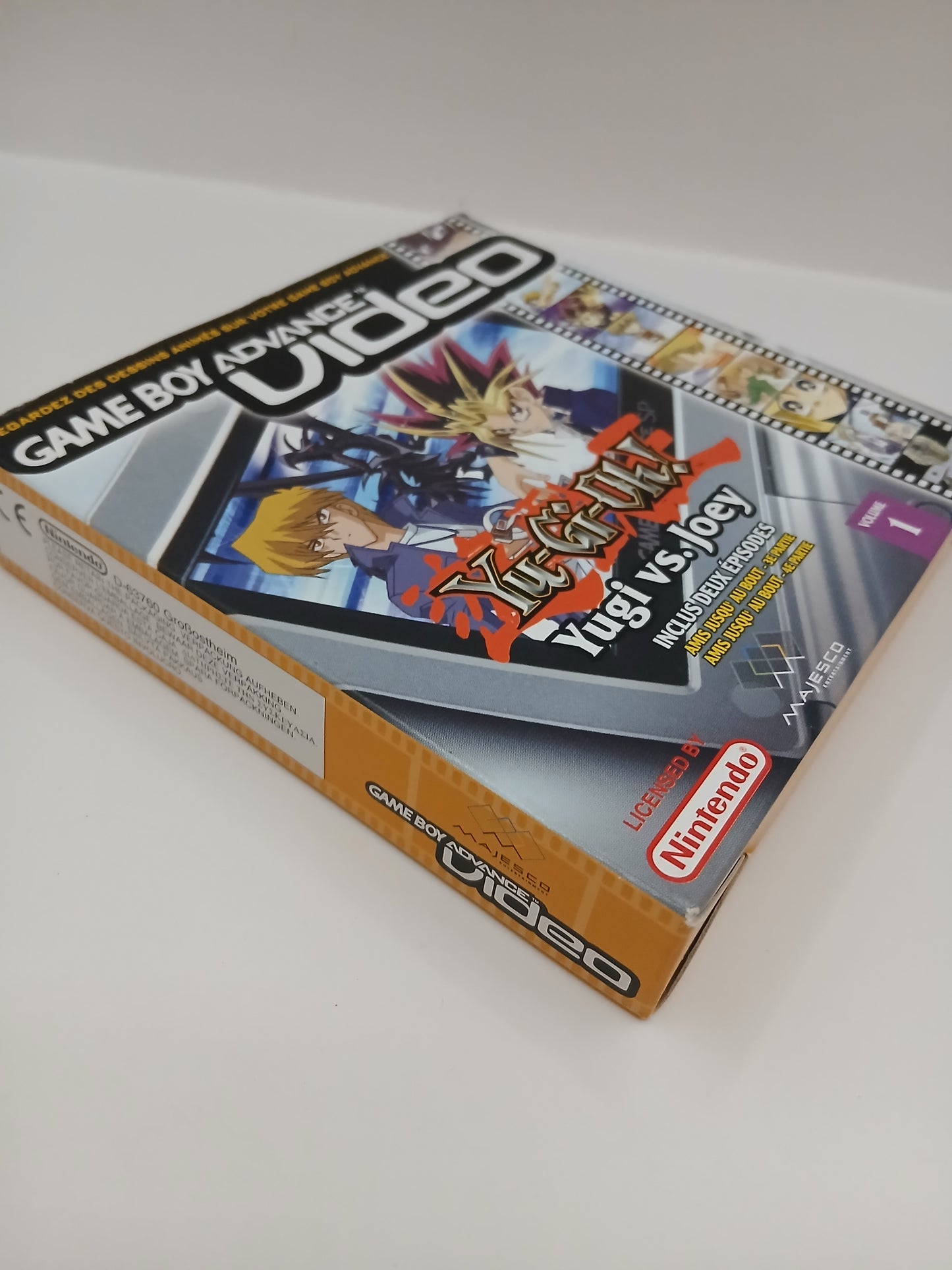 Game Boy Advance Vidéo Yu Gi Oh Yugi vs Joey neuf