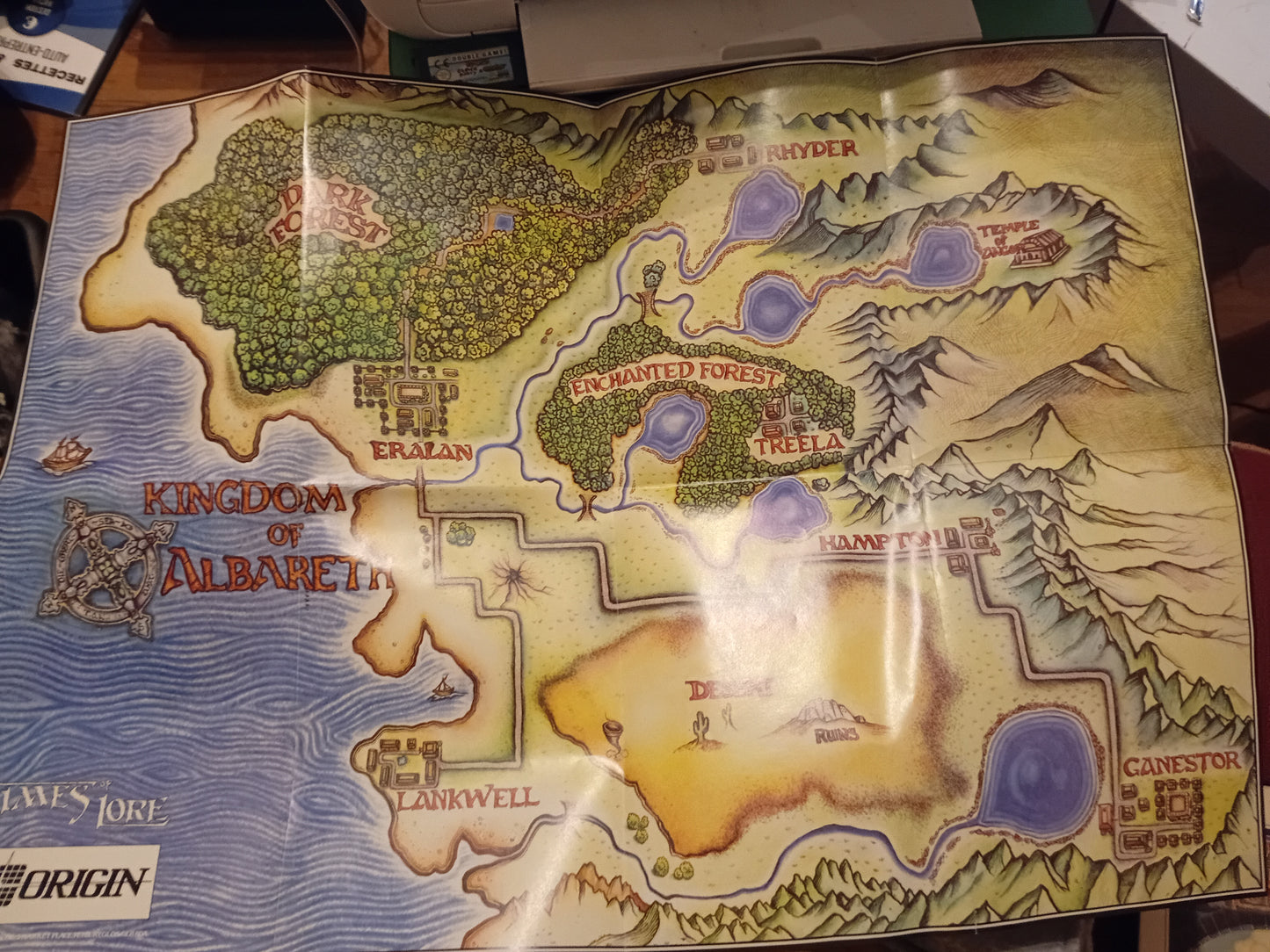 Jeu Amstrad K7 Times of Lores complet