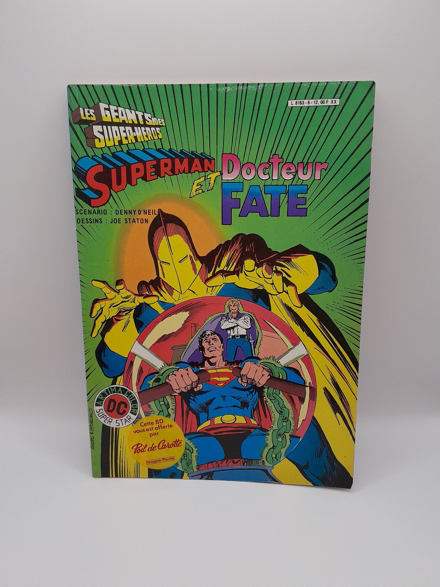 Comics Les géants des super héros ,Numéro 6 :Superman et Docteur Fate (1983)