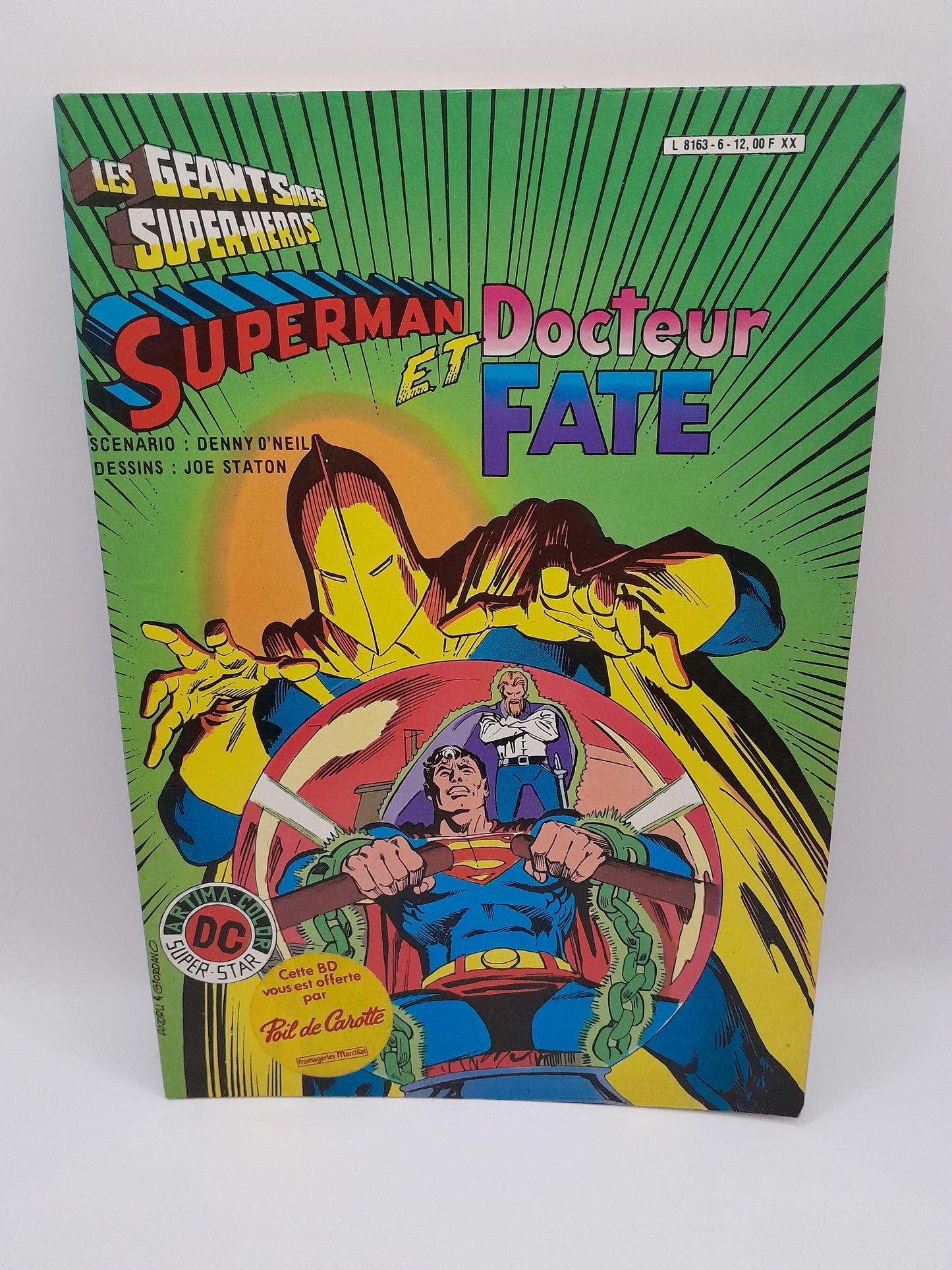Comics Les géants des super héros ,Numéro 6 :Superman et Docteur Fate (1983)