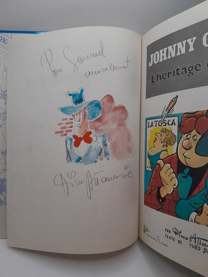 Bande Dessinée "Johnny Goodbye : L'héritage du Sicilien" dédicace
