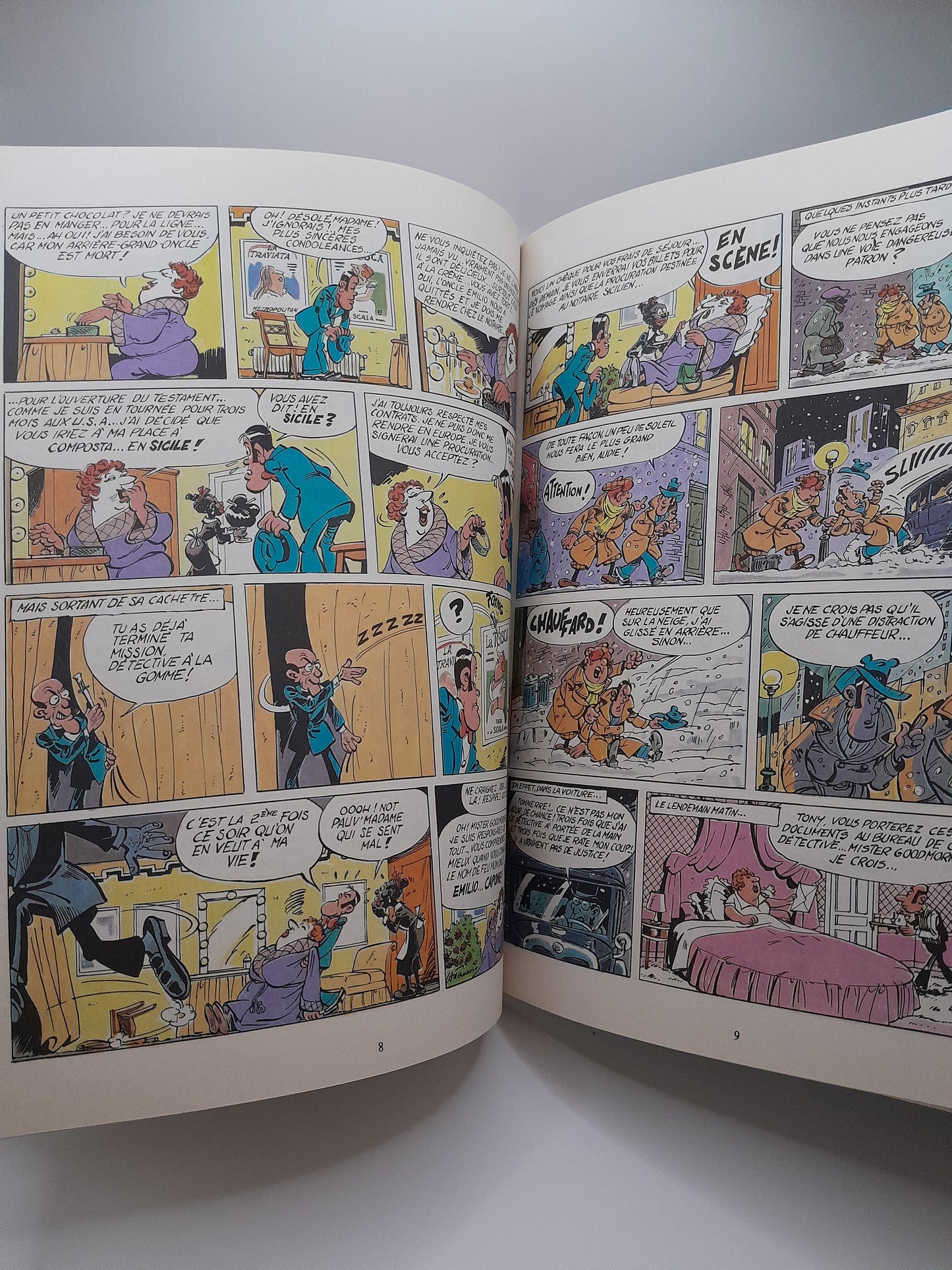 Bande Dessinée "Johnny Goodbye : L'héritage du Sicilien" dédicace