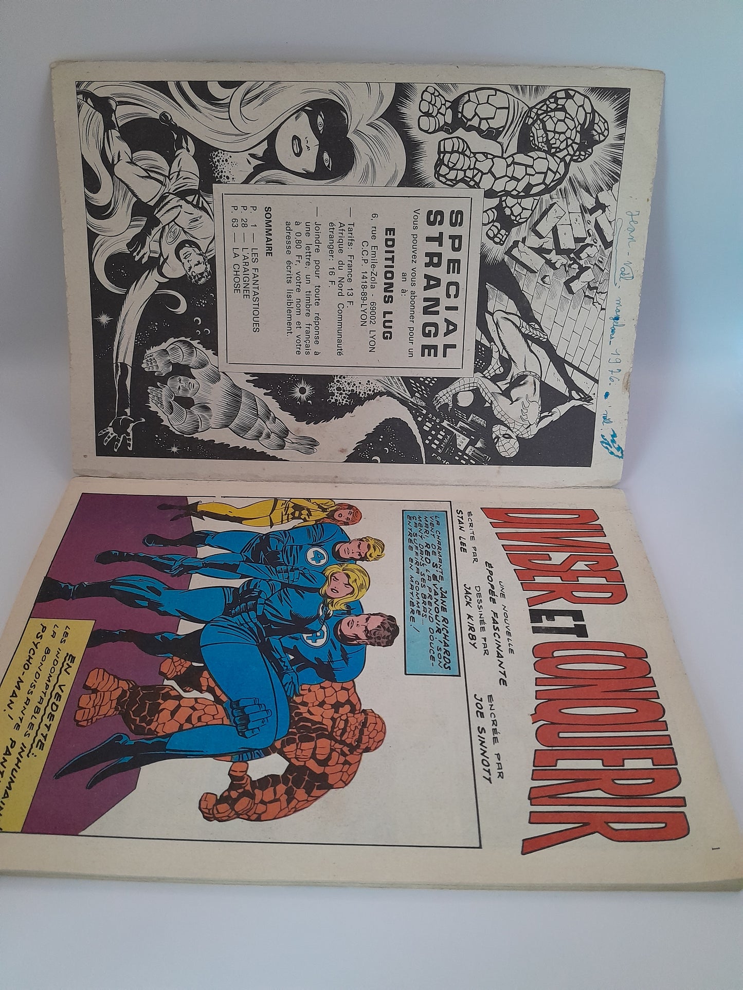 Comics Spécial Strange n4 1976