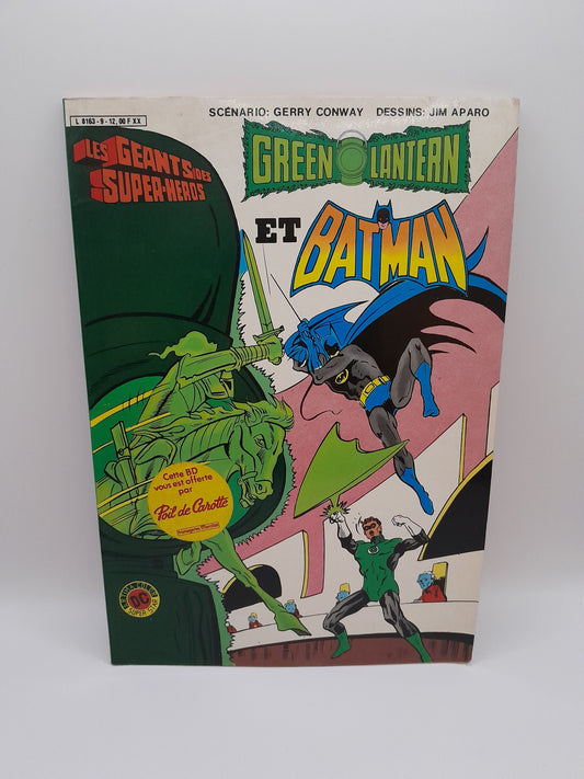 Comics  les géants des super héros Numéro 9 : Green Lantern et Batman (1984)