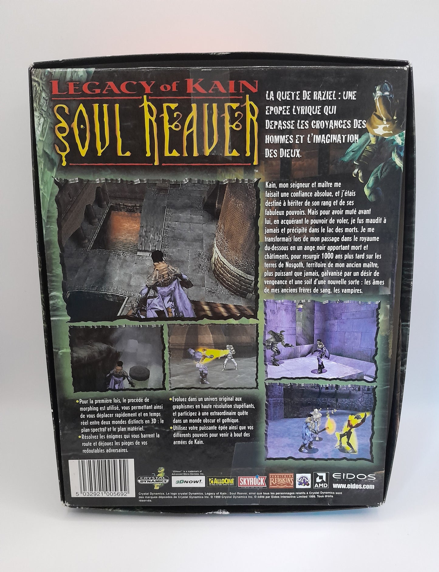 Jeu PC "Legacy of Kain"version française