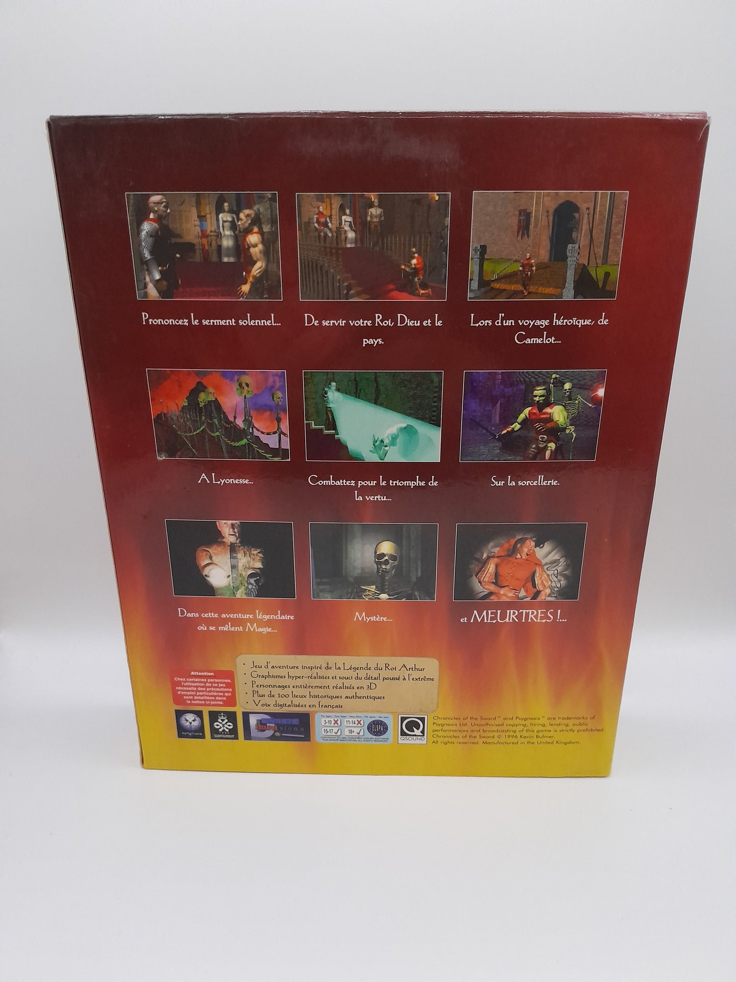 Jeu PC "Chronicles of Sword" et Livre "Les Royaumes Oubliés"