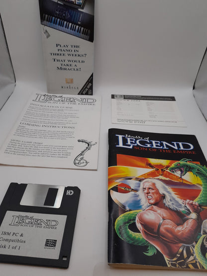 Jeu Pc bid box disquette "World of Legend: Son of the Empire".