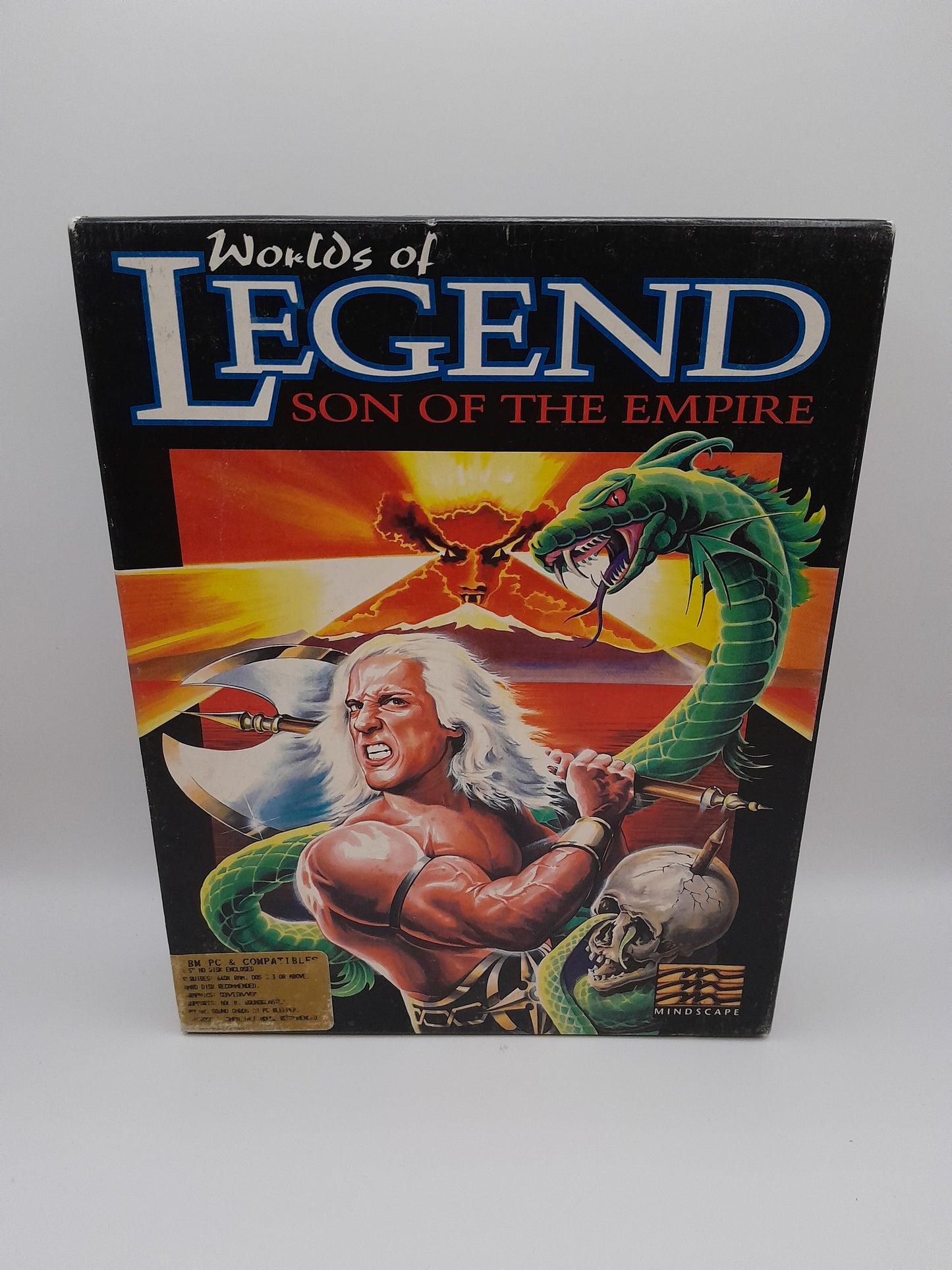 Jeu Pc bid box disquette "World of Legend: Son of the Empire".