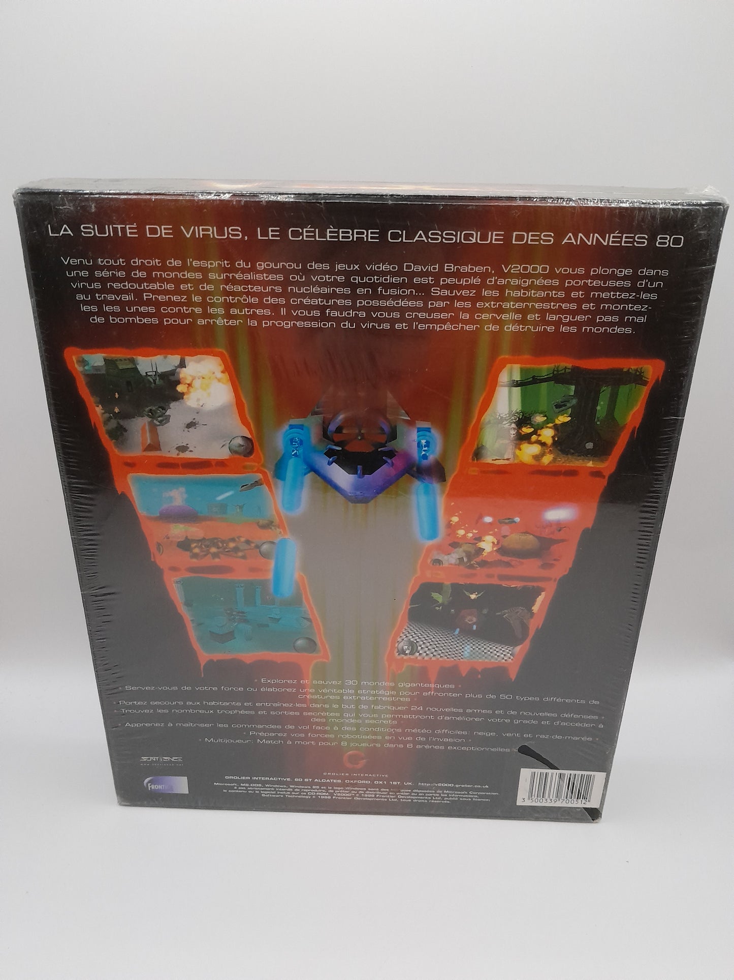 Jeu PC Big Box V2000 David Braben CD-ROM