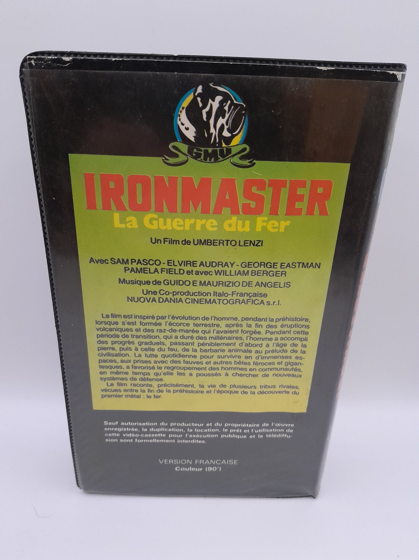 VHS Iron Man : Master la Guerre du Fer
