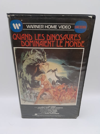 VHS : Quand les Dinosaures Dominaient le Monde édition locative