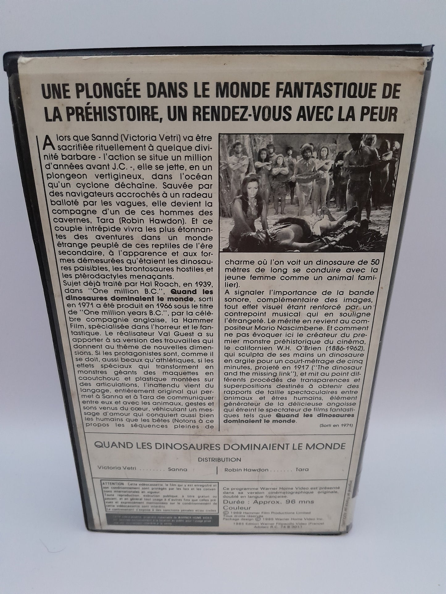 VHS : Quand les Dinosaures Dominaient le Monde édition locative