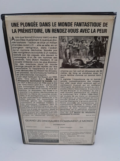 VHS : Quand les Dinosaures Dominaient le Monde édition locative