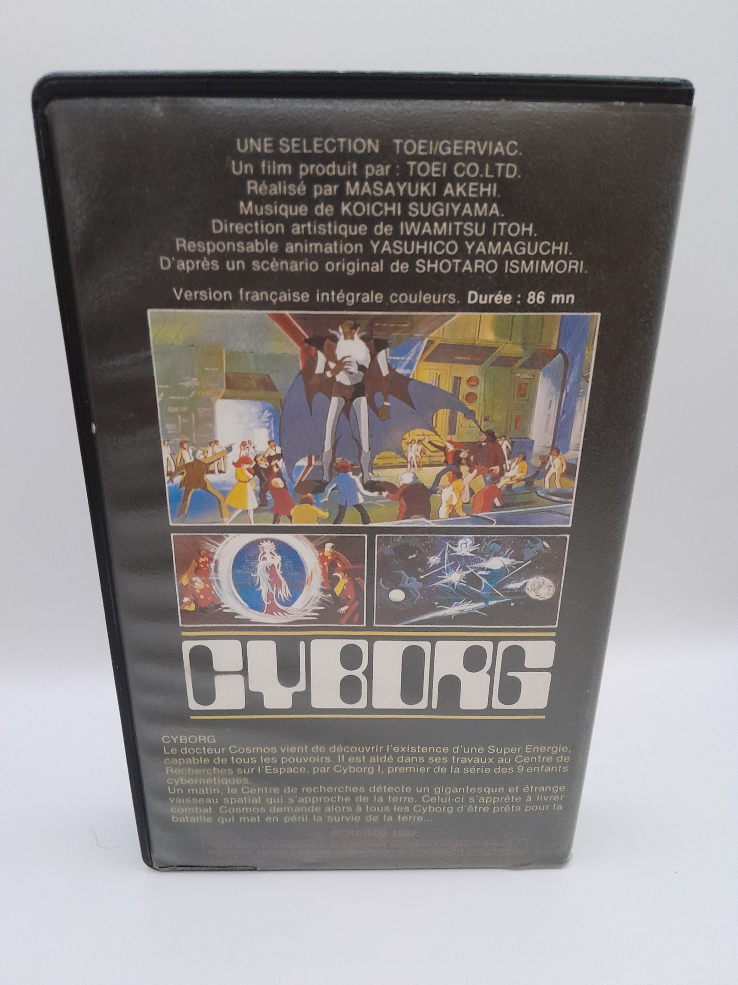 VHS - Dessin Animé Cyborg (1987)