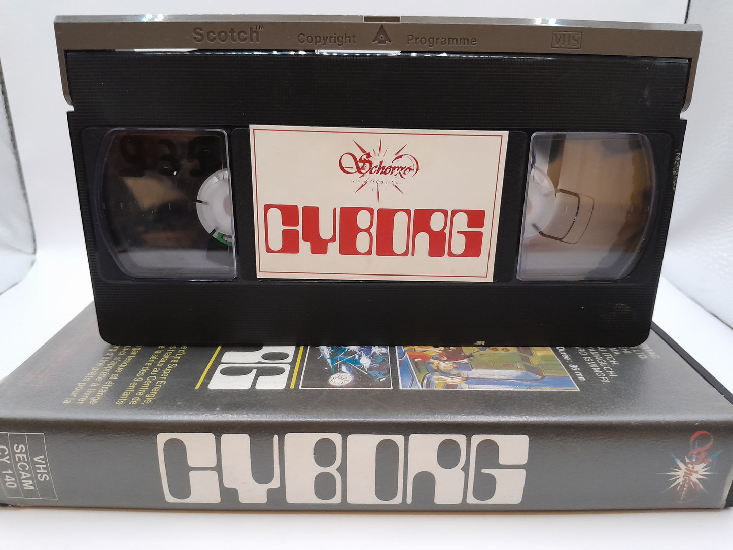 VHS - Dessin Animé Cyborg (1987)