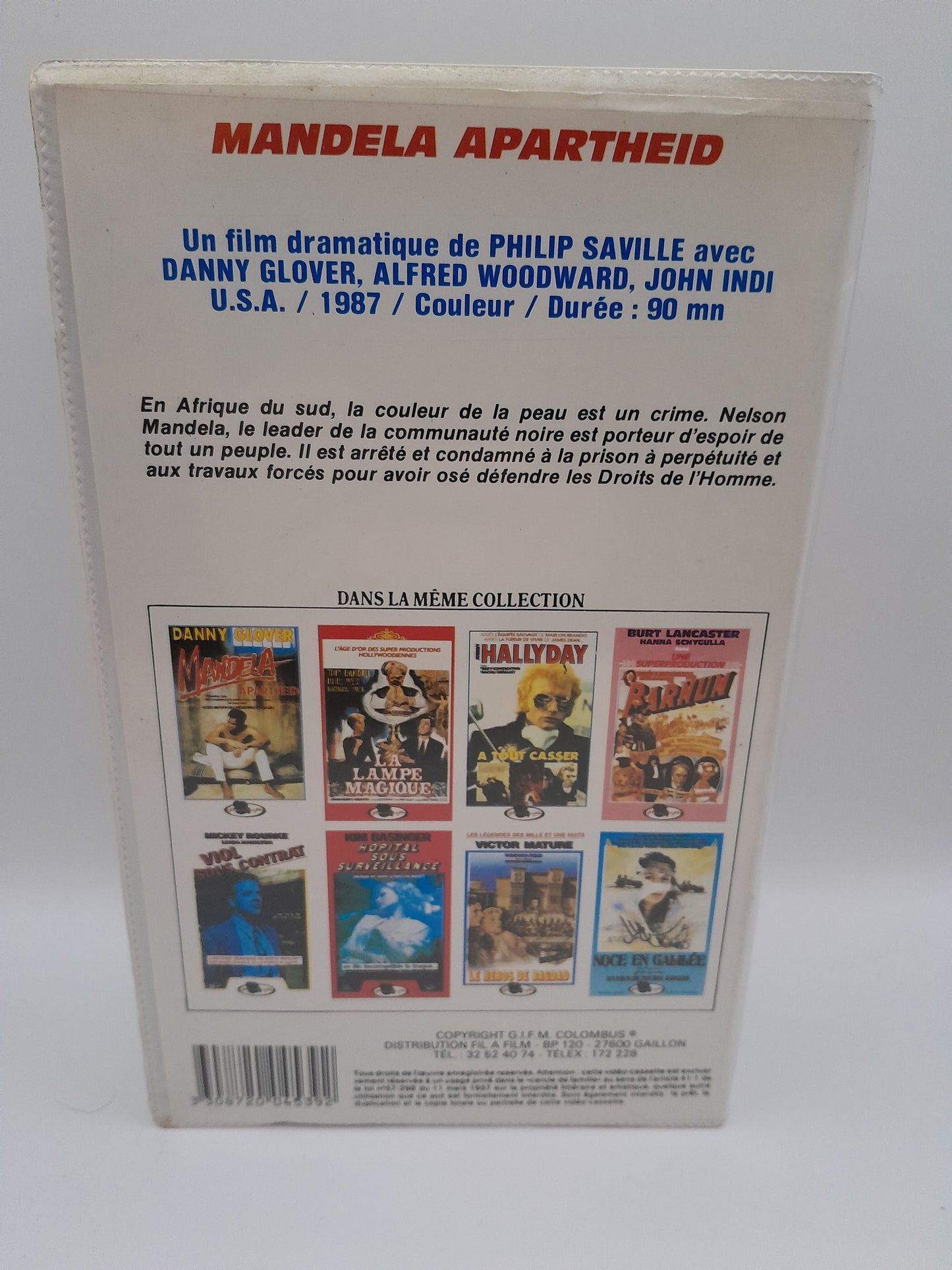 VHS : Mandela, Apartheid