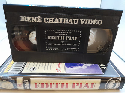 VHS Édith Piaf : Les Plus Belles Chansons René <chateau video