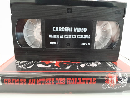 VHS : "Le Crime au Musée des Horreurs"