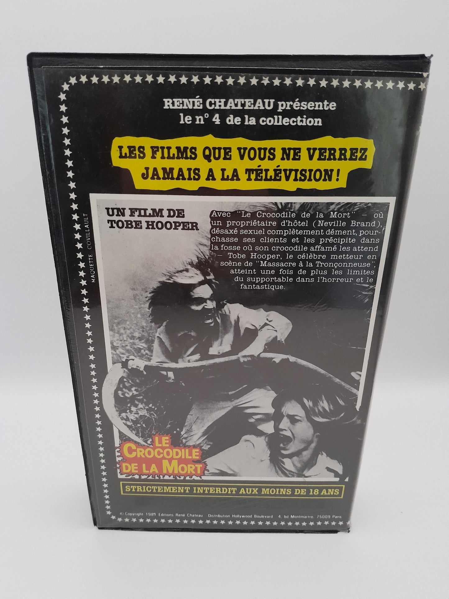 VHS : Le Crocodile de la Mort Tobe Hooper
