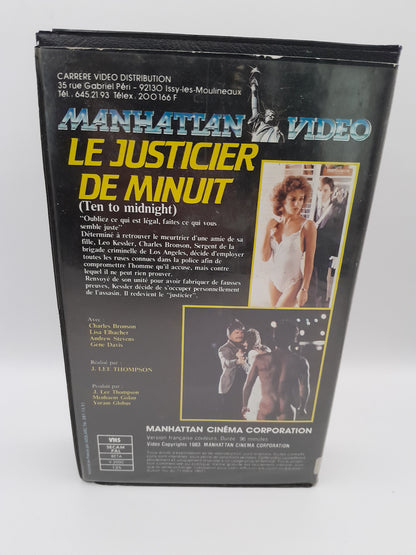 VHS : Le Justicier de Minuit ,charles Bronson