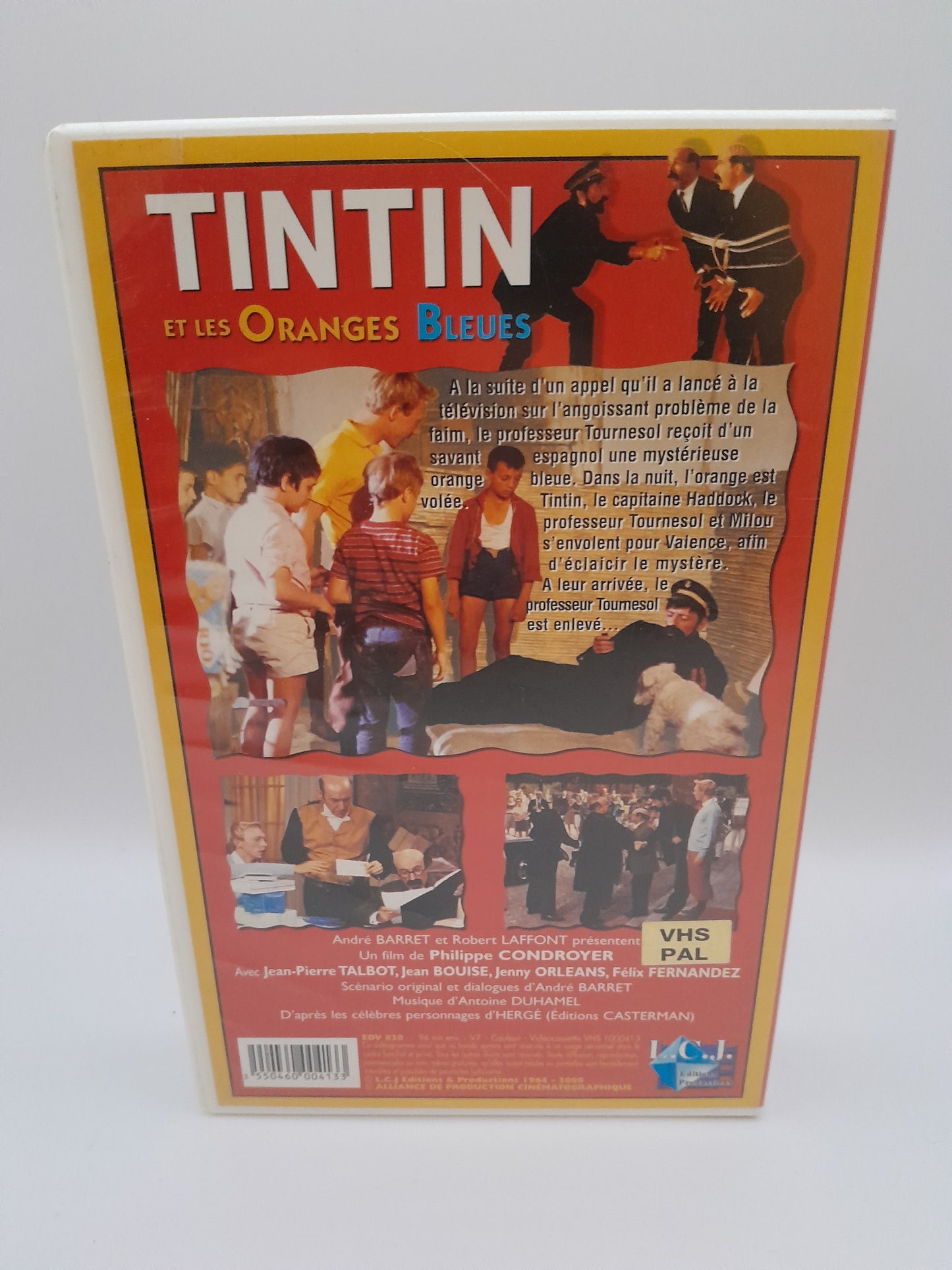 VHS : Tintin et les Oranges Bleues