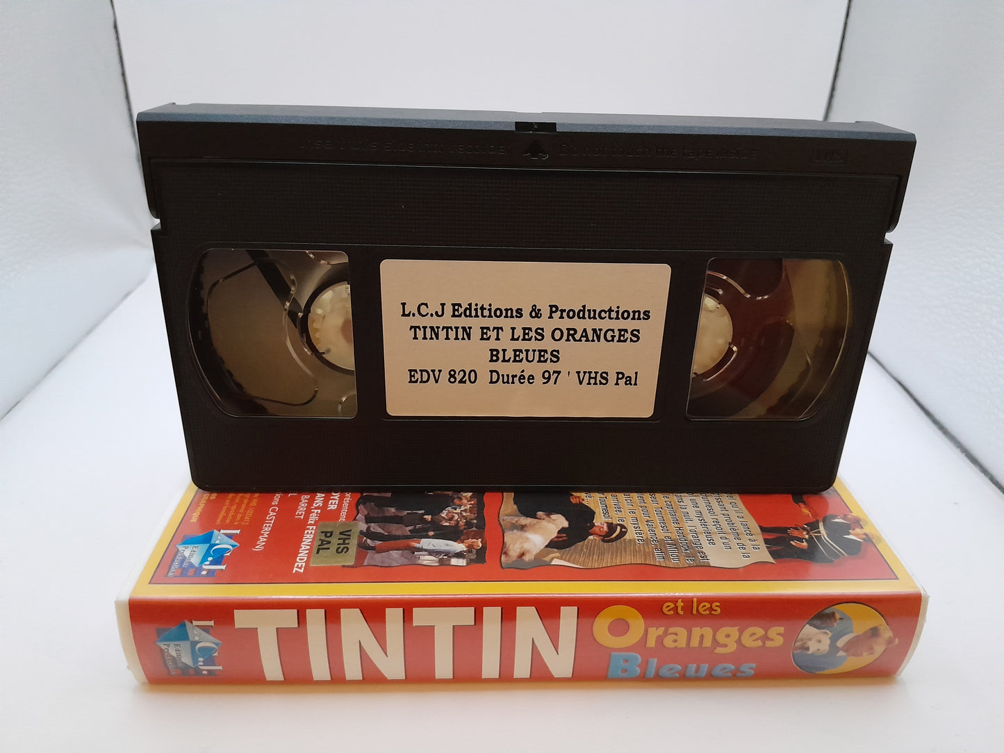 VHS : Tintin et les Oranges Bleues