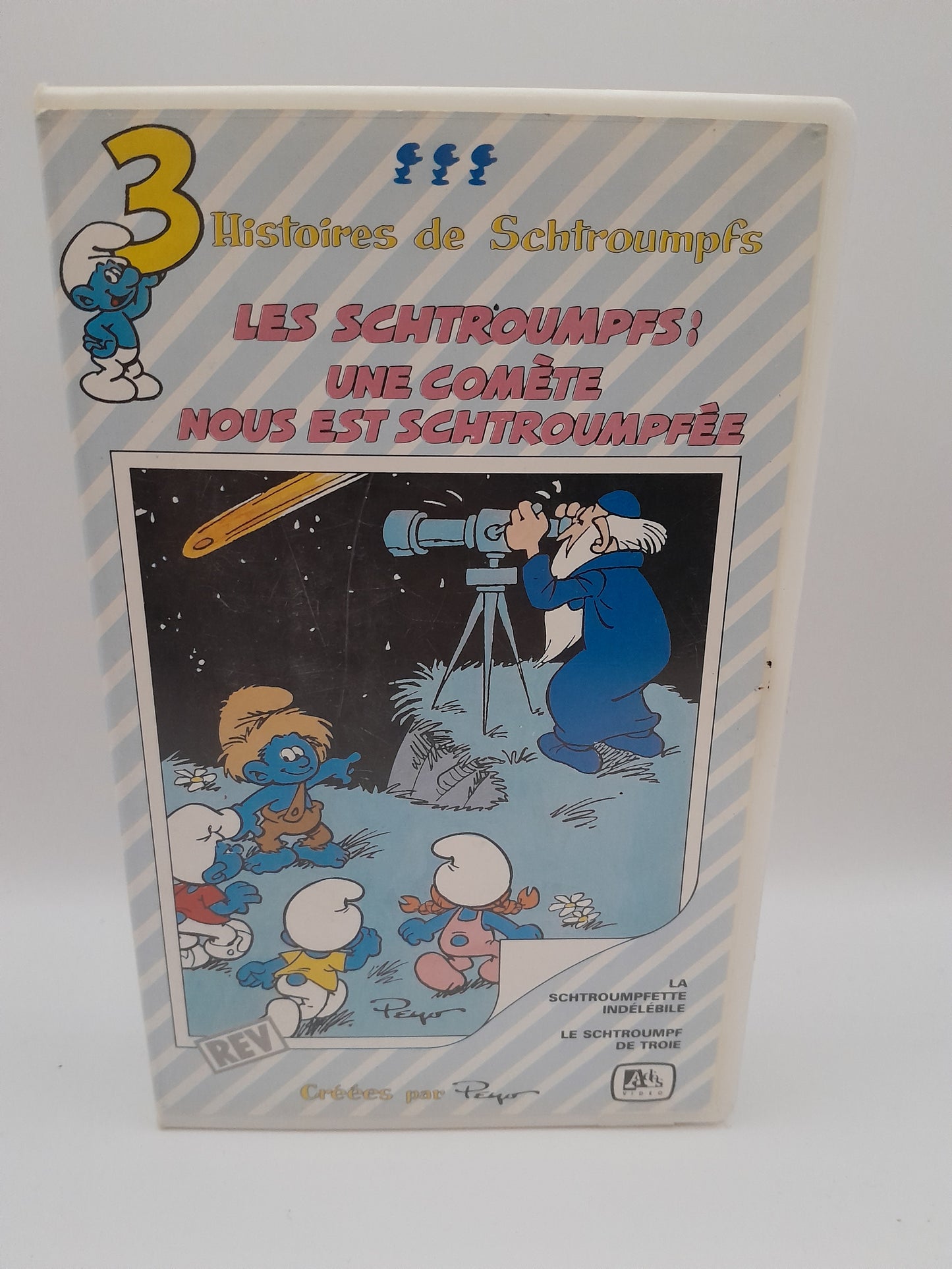 VHS : Les Schtroumpfs - Une Comète Nous Est Schtroumpfée