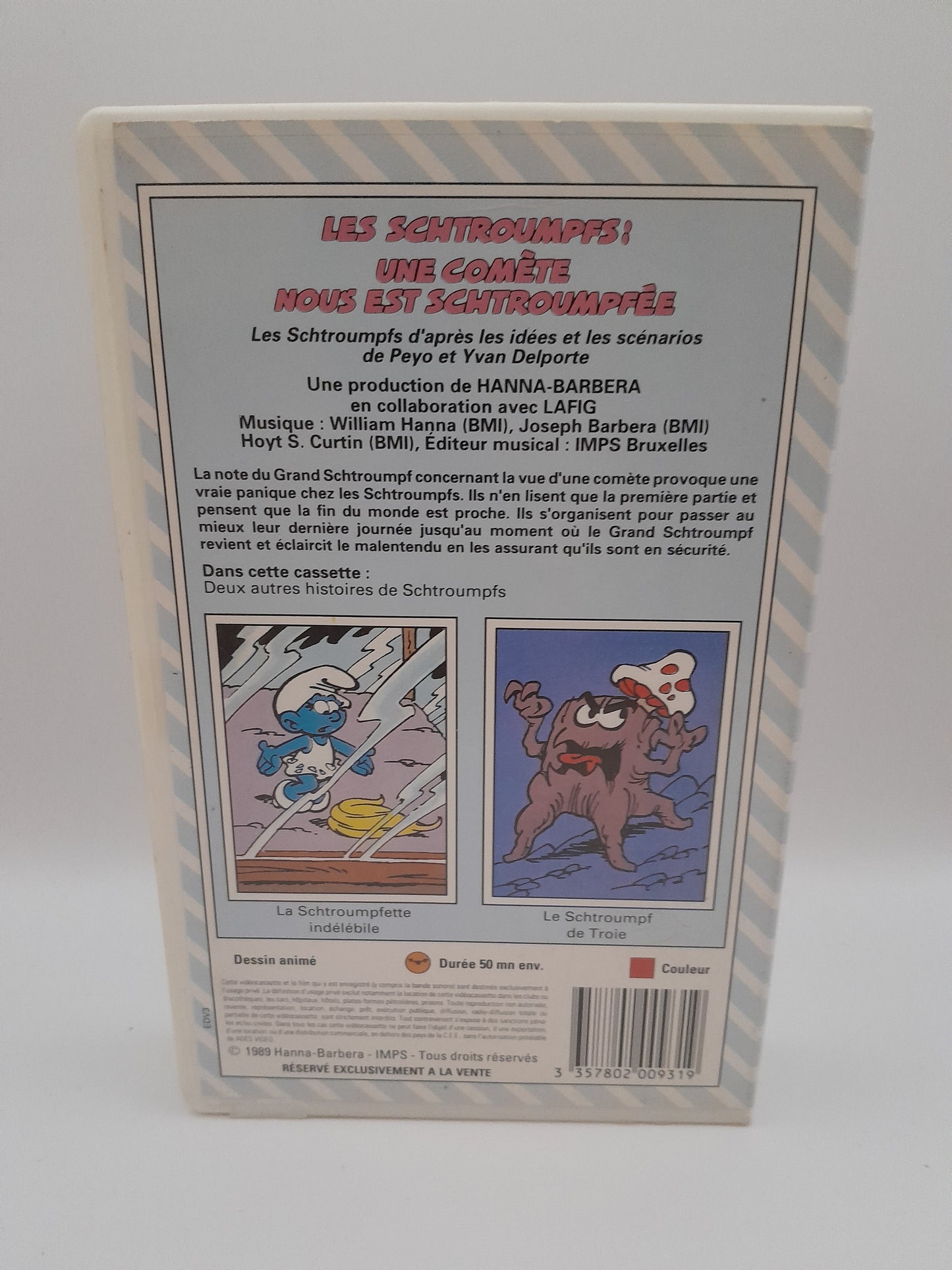 VHS : Les Schtroumpfs - Une Comète Nous Est Schtroumpfée