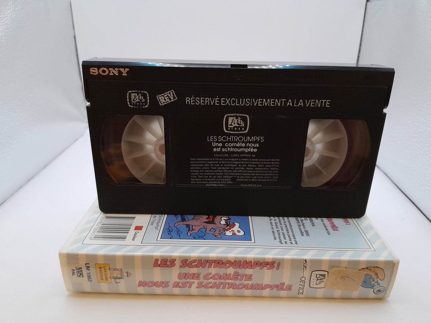 VHS : Les Schtroumpfs - Une Comète Nous Est Schtroumpfée