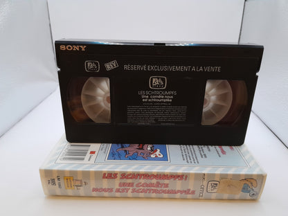 VHS : Les Schtroumpfs - Une Comète Nous Est Schtroumpfée