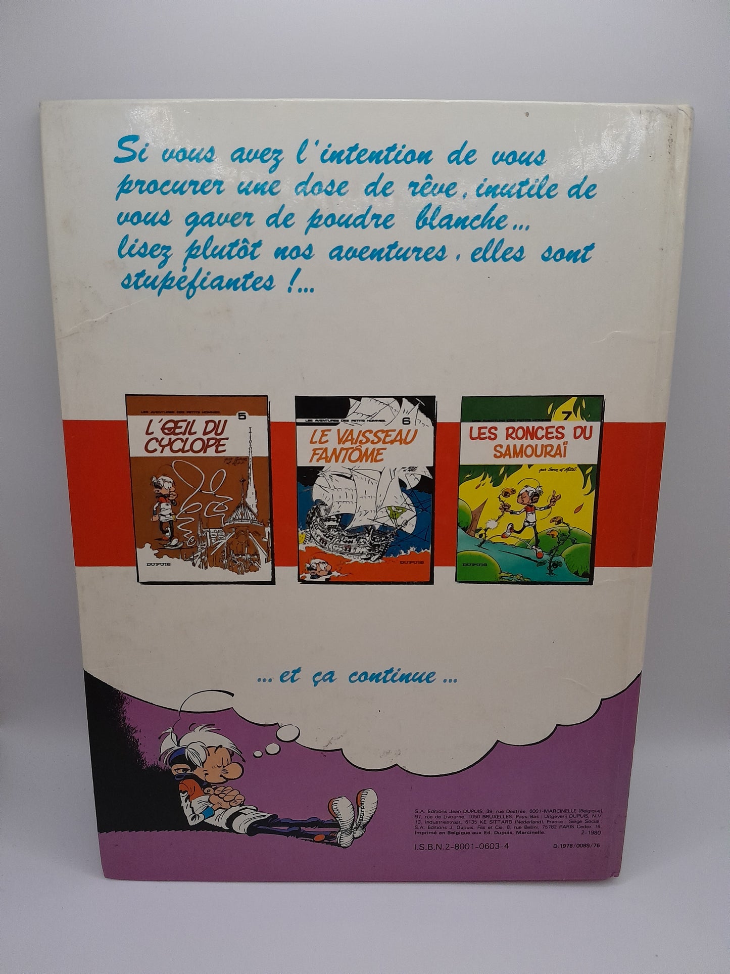 BD Une Aventure des Petits Hommes: Du Rêve en Poudre