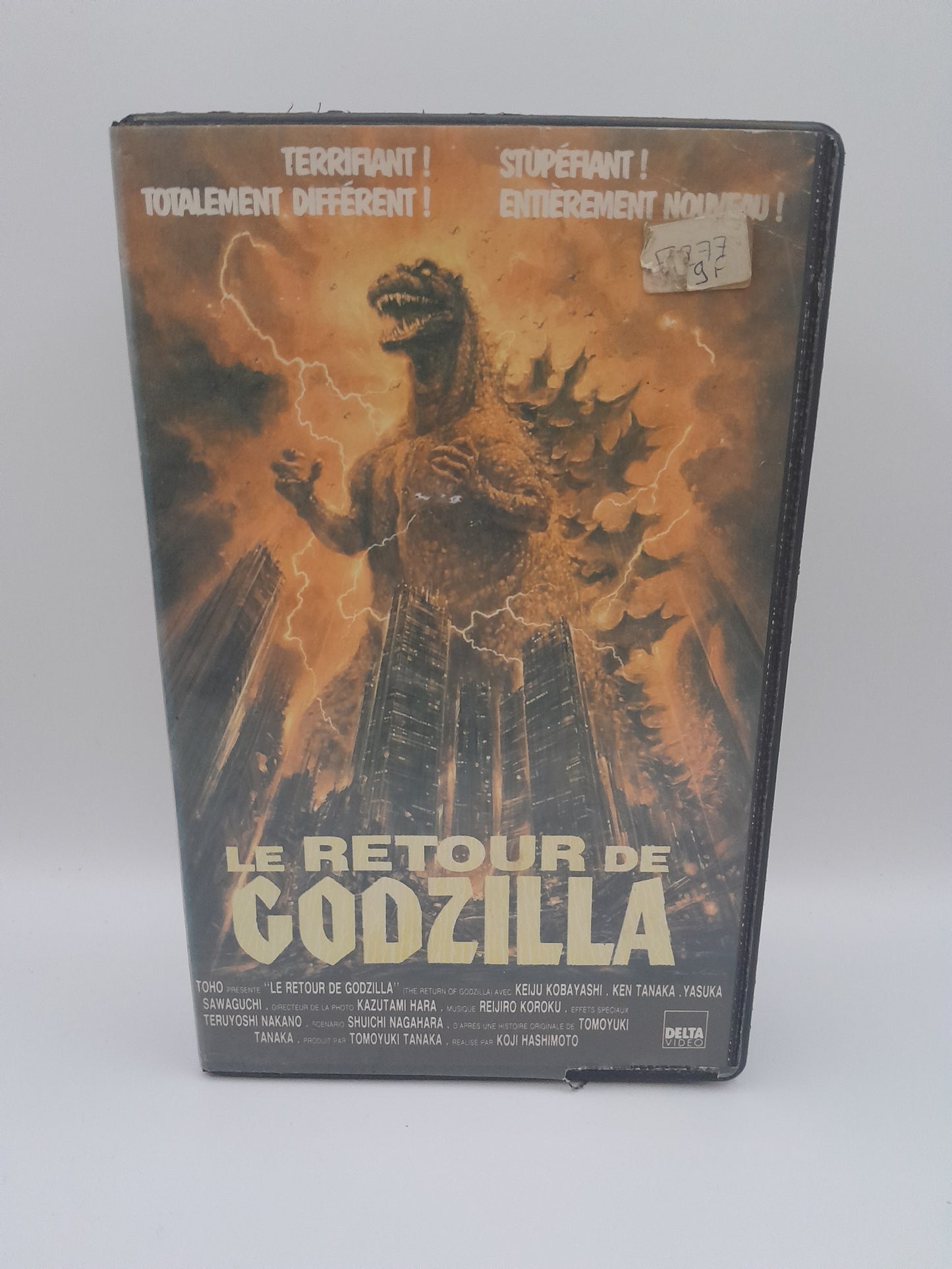 VHS "C'est le Retour de Godzilla" - Éditions Delta Vidéo
