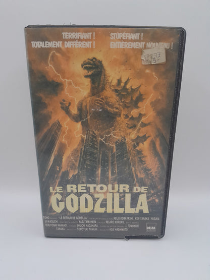 VHS "C'est le Retour de Godzilla" - Éditions Delta Vidéo